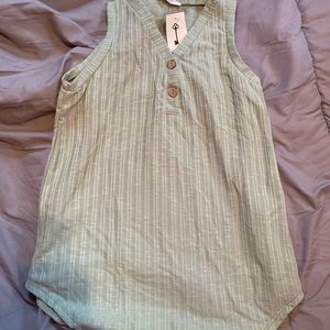Mint green tank top